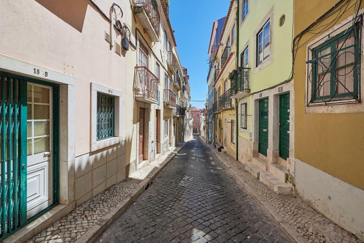 Cozy Apartment In Historic Center With Terrace ลิสบอน ภายนอก รูปภาพ