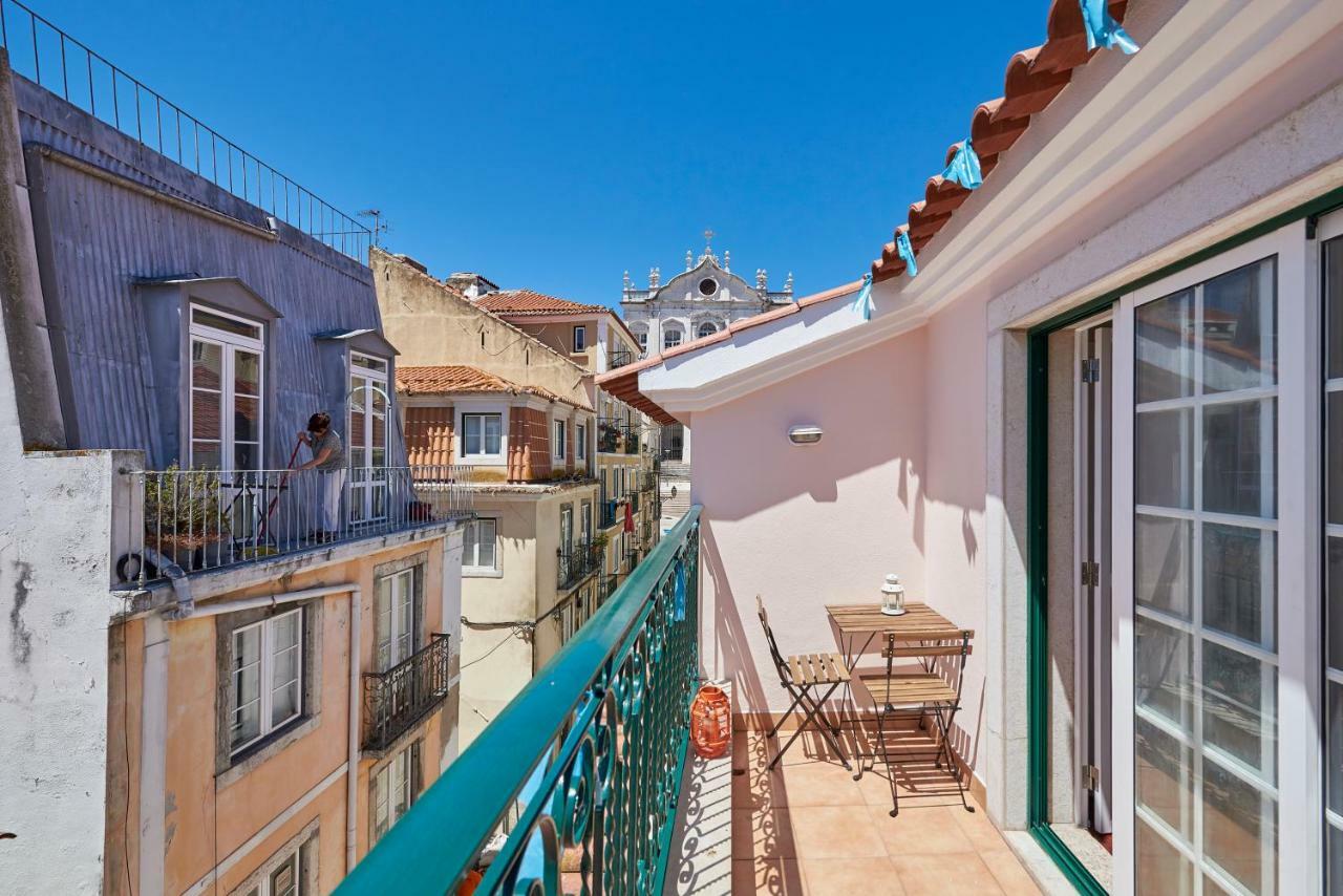 Cozy Apartment In Historic Center With Terrace ลิสบอน ภายนอก รูปภาพ